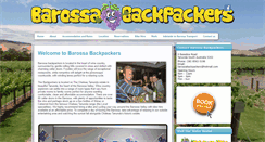 Desktop Screenshot of barossabackpackers.com.au